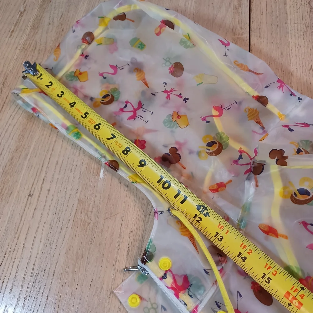 DISNEY PARKS CLEAR RAIN COAT SIZE XS - Picture 15 of 15